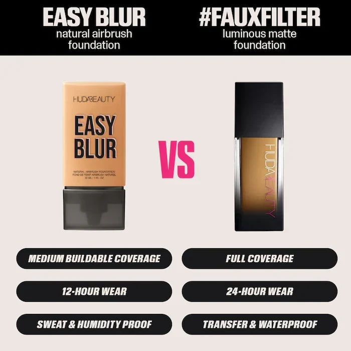 Huda Easy Blur Airbrush Foundation Mini