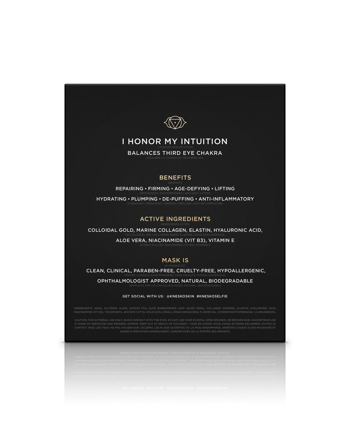 Gold Repair Neck and Decollete Mask Combo