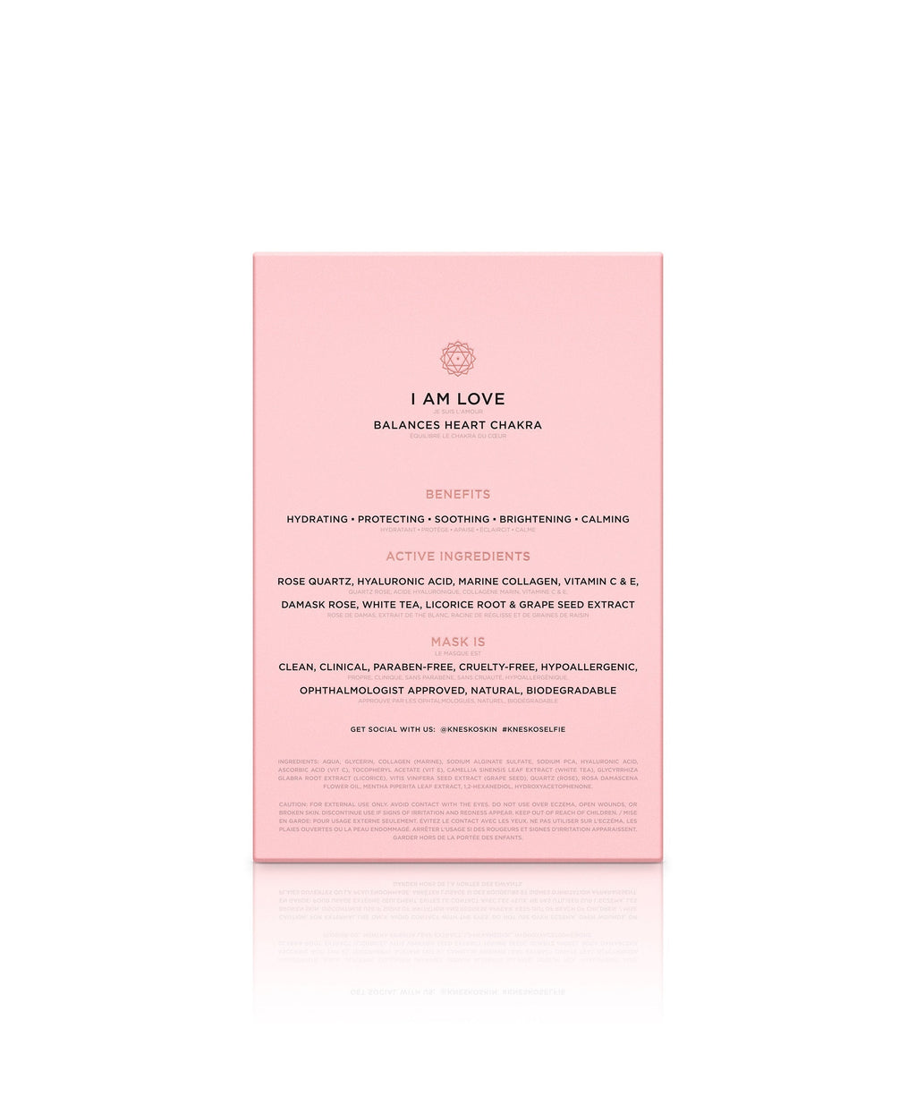 Rose Quartz Antioxidant Collagen Eye Mask